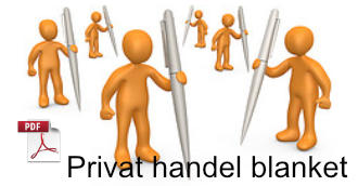 intro blanket til privat handel
