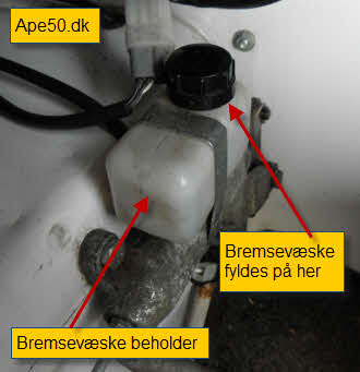 bremsevaskebeholder
