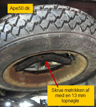 skrue reservehjul af
