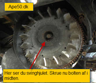 skrue-svinghjulet-af