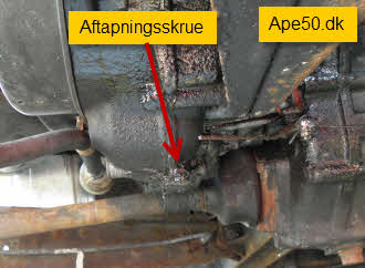 olieaftapningsskrue